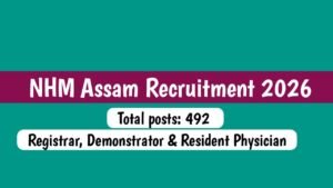 NHM Assam Recruitment 2026